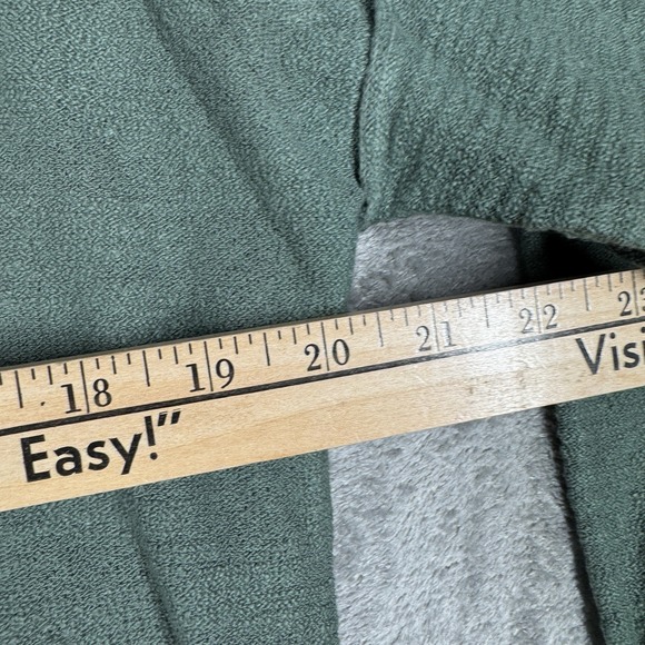LOFT Sweater Womens Green V Neck 3/4 Sleeve Breathable Knit Top Size Small - Picture 9 of 9